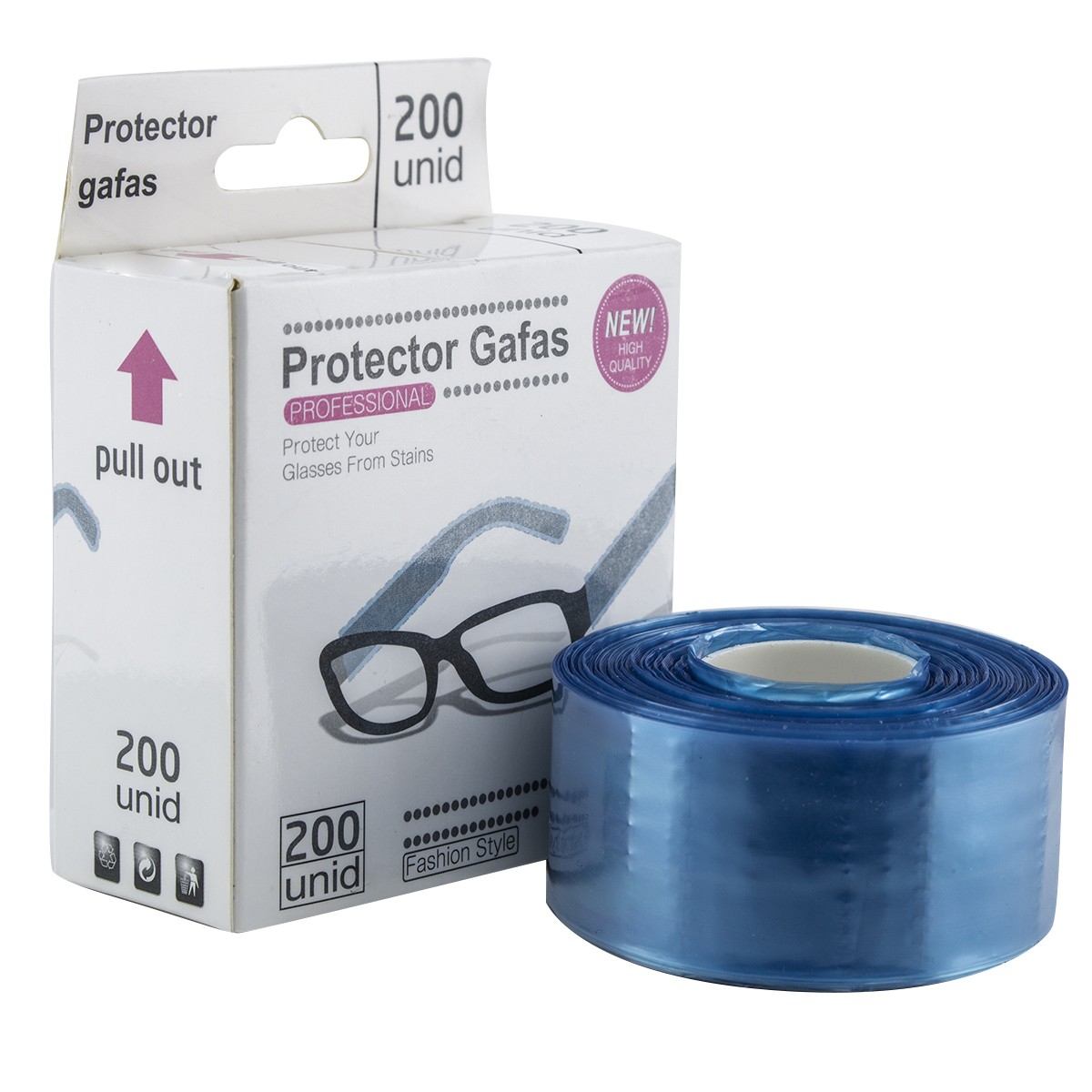 PLÁSTICOS PROTECTORES PARA PATILLAS GAFAS (200UDS) The Beauty Corner