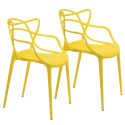 LOTE SILLA THONET YELLOW