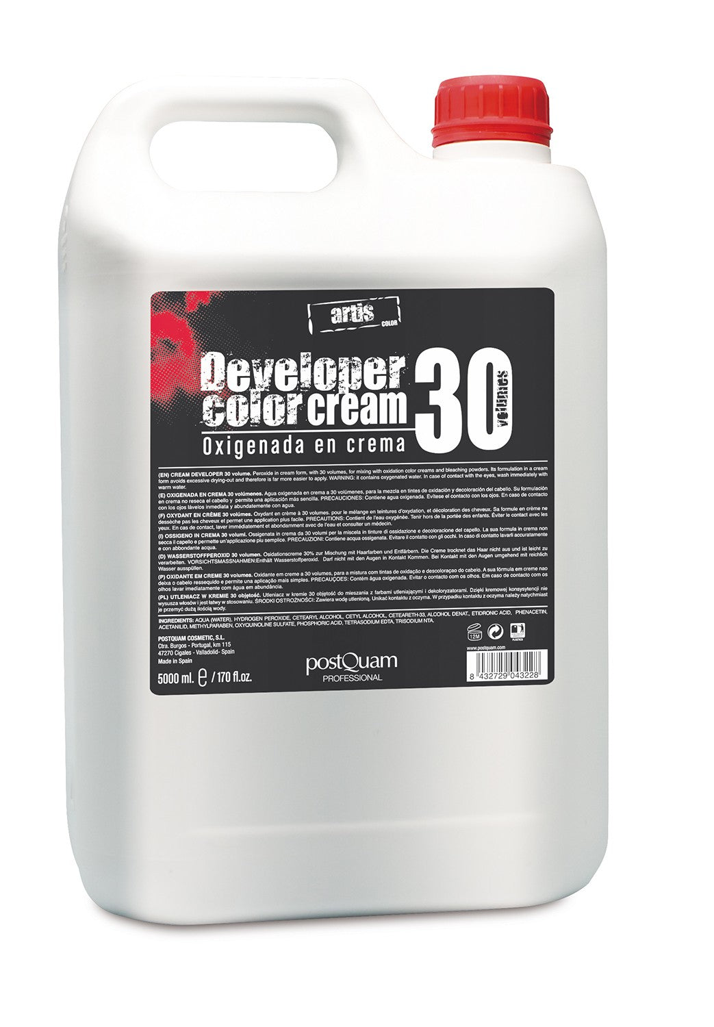 Oxigenada en Crema 30 Vol