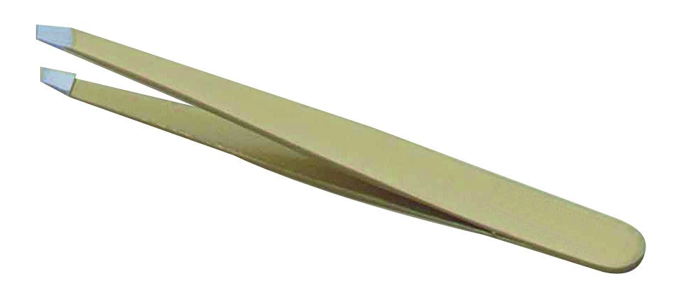 Pinça de depilação oblíqua 3,75" aço inoxidável