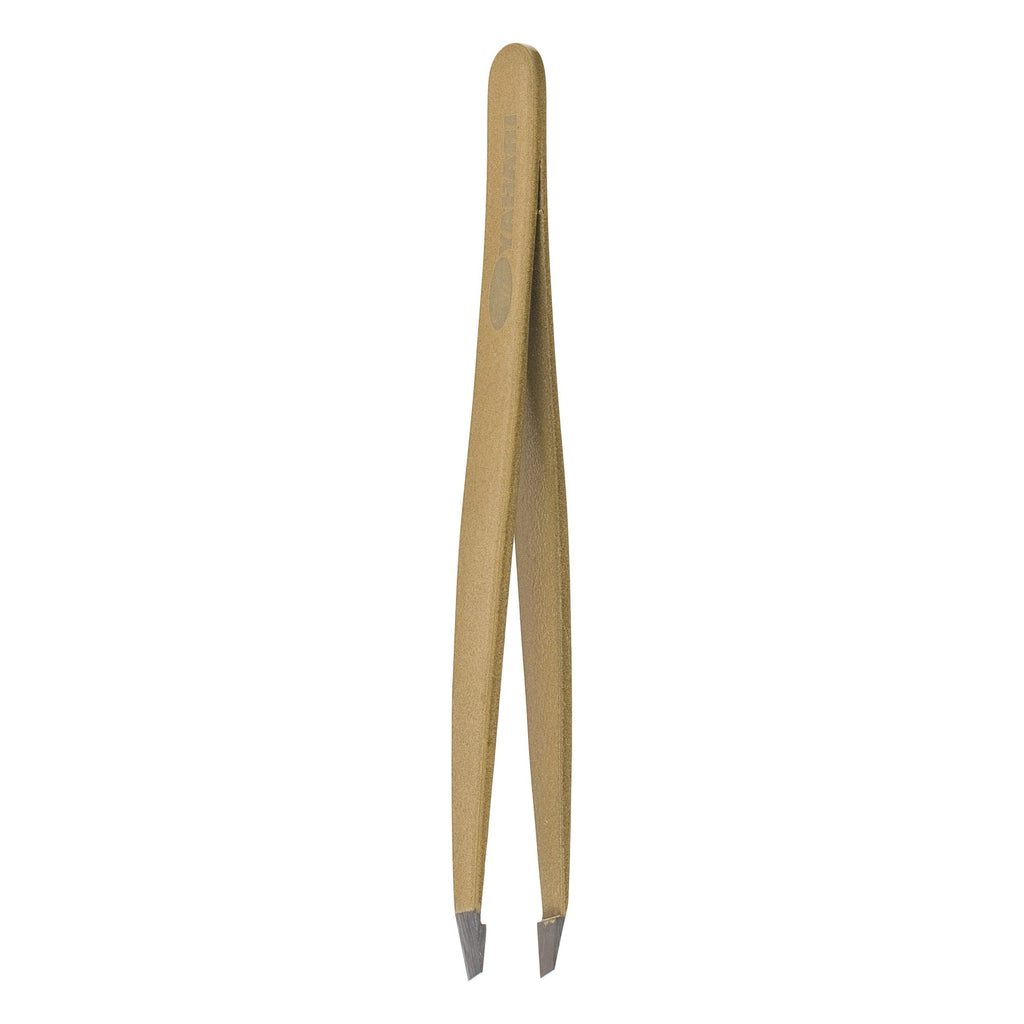Pinça de depilação oblíqua 3,75" aço inoxidável
