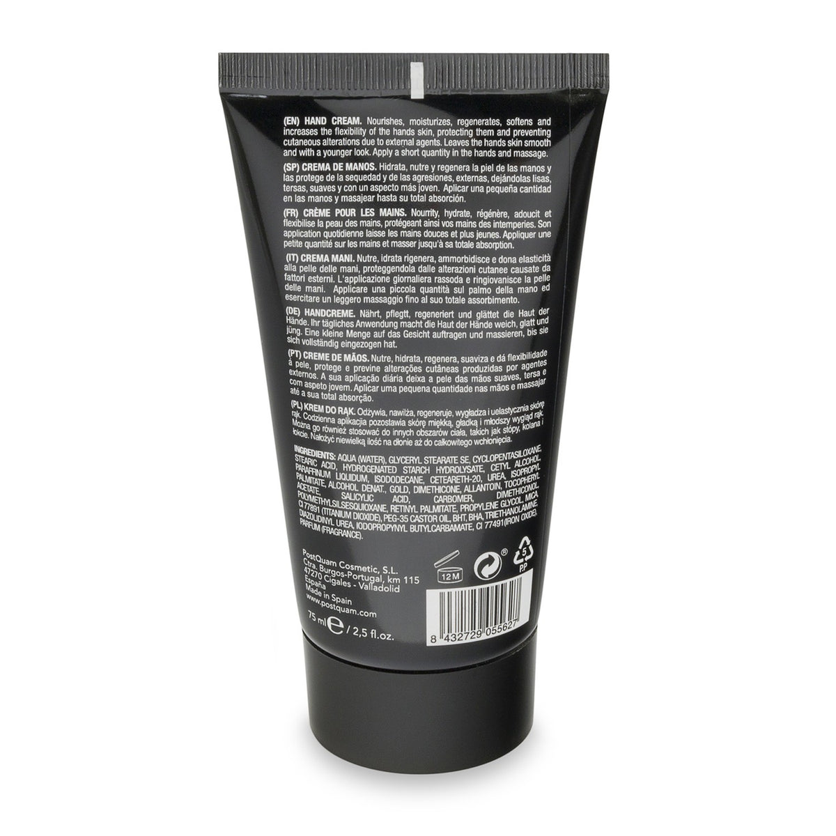 Crema de Manos Luxury Gold Tubo 75 ml