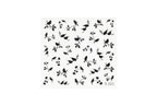 Autocollants pour nail art. oiseaux noirs