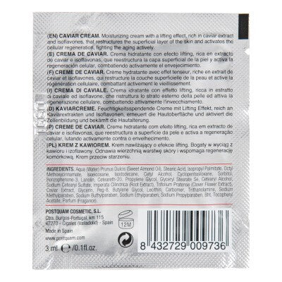 Creme de caviar 5 ml. 20x3 ml.