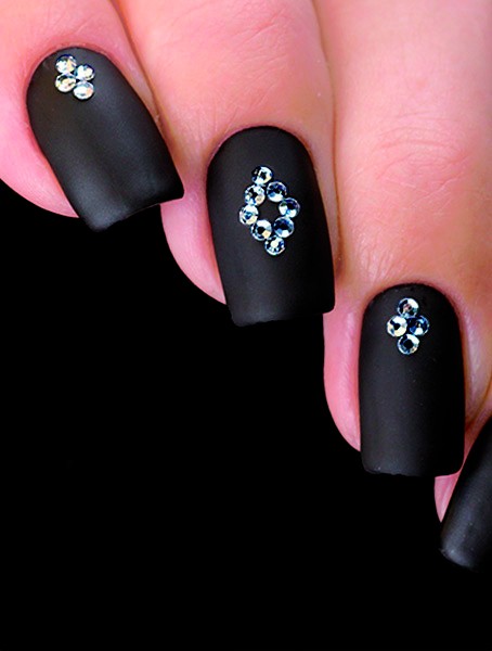 Cristais de nail art. safira S. 6 (50 u)