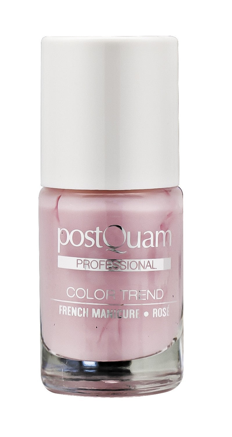 Traitement des ongles manucure French rosé