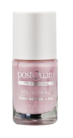 Traitement des ongles manucure French rosé