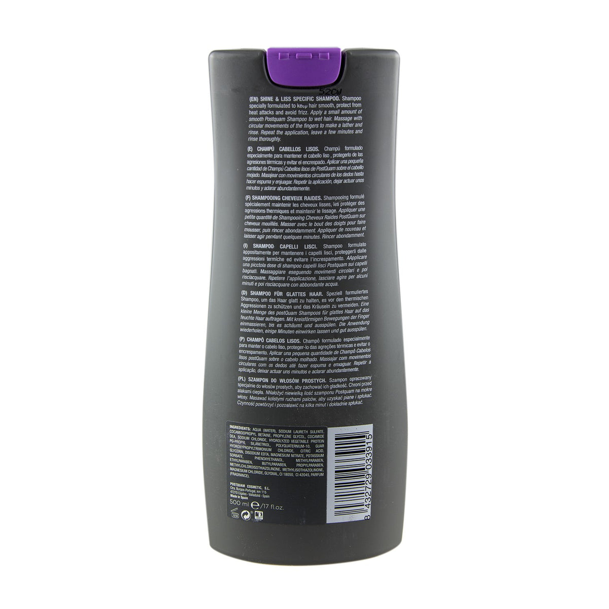 Champú Hair Care Pro Shine Liss