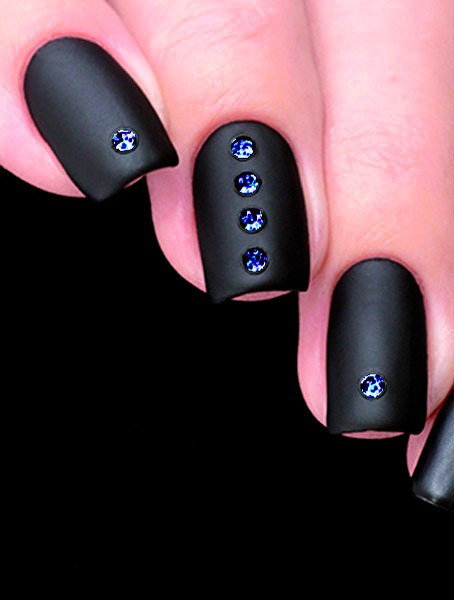 Cristaux nail art. saphir s. 4 (50 u)
