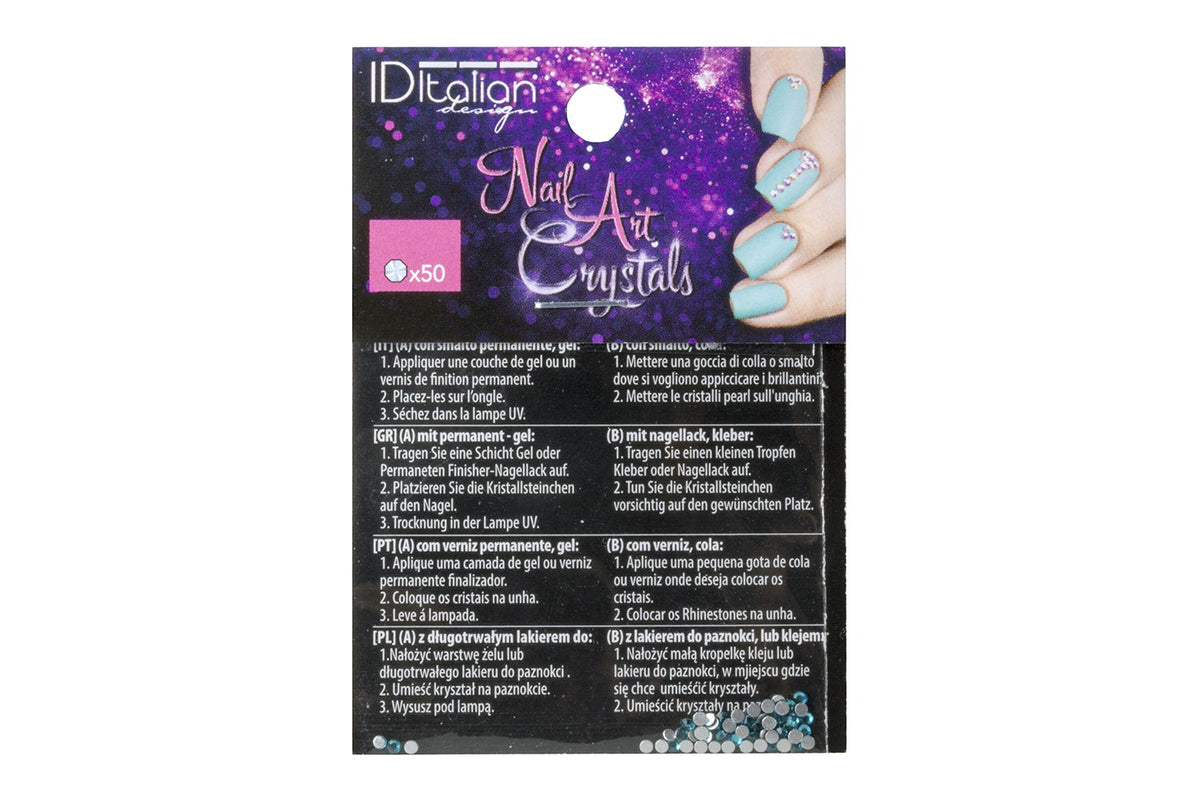 Nail Art Cristais. Blue Zircon S. 3 (50 u)