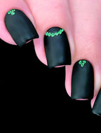 Nail art cristais água-marinha s. 3 (50 u)