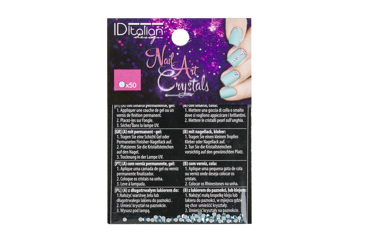 Nail Art Cristais Aquamarine S. 3 (50 u)