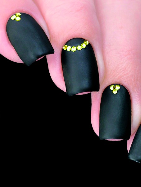 Nail Art Crystals. Citrine S. 3 (50 u)