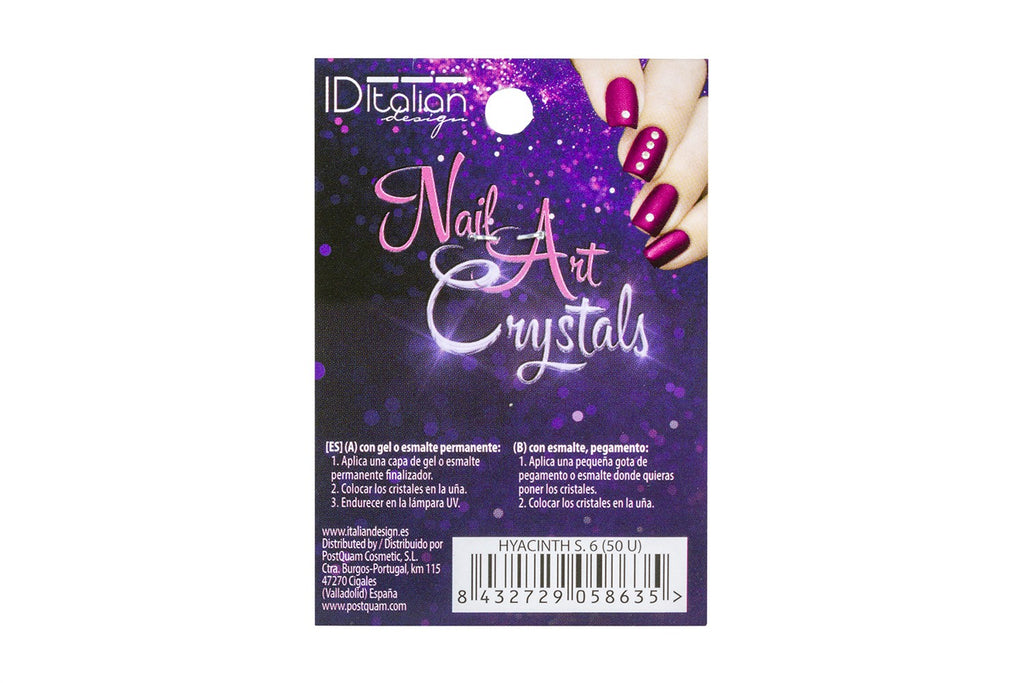 Cristalli per nail art. giacinto s. 6 (50 u)