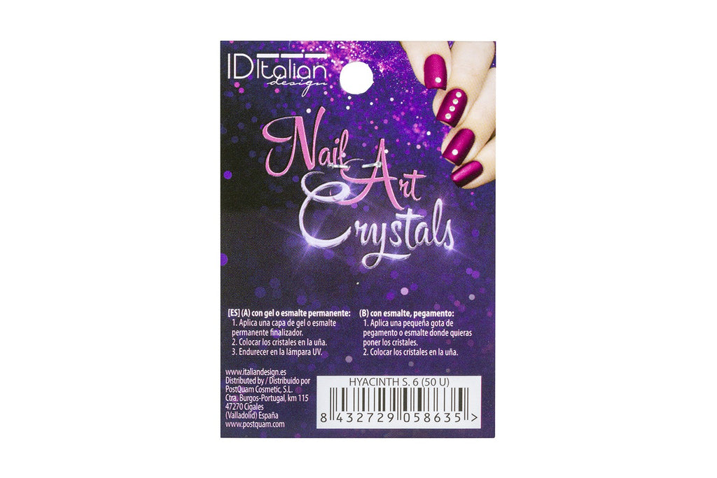Cristalli per nail art. giacinto s. 6 (50 u)