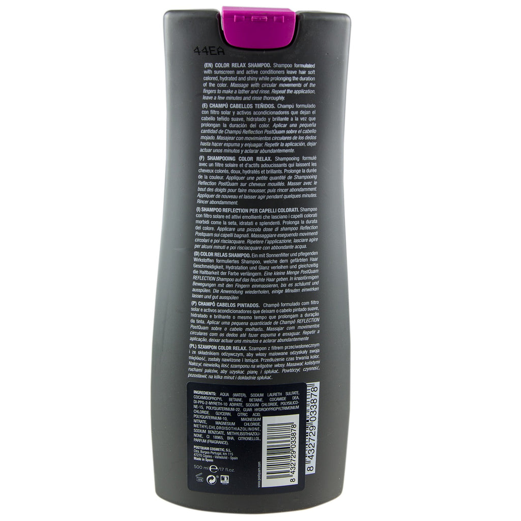 SHAMPOOING HAIR CARE COLOR CARE RELAX