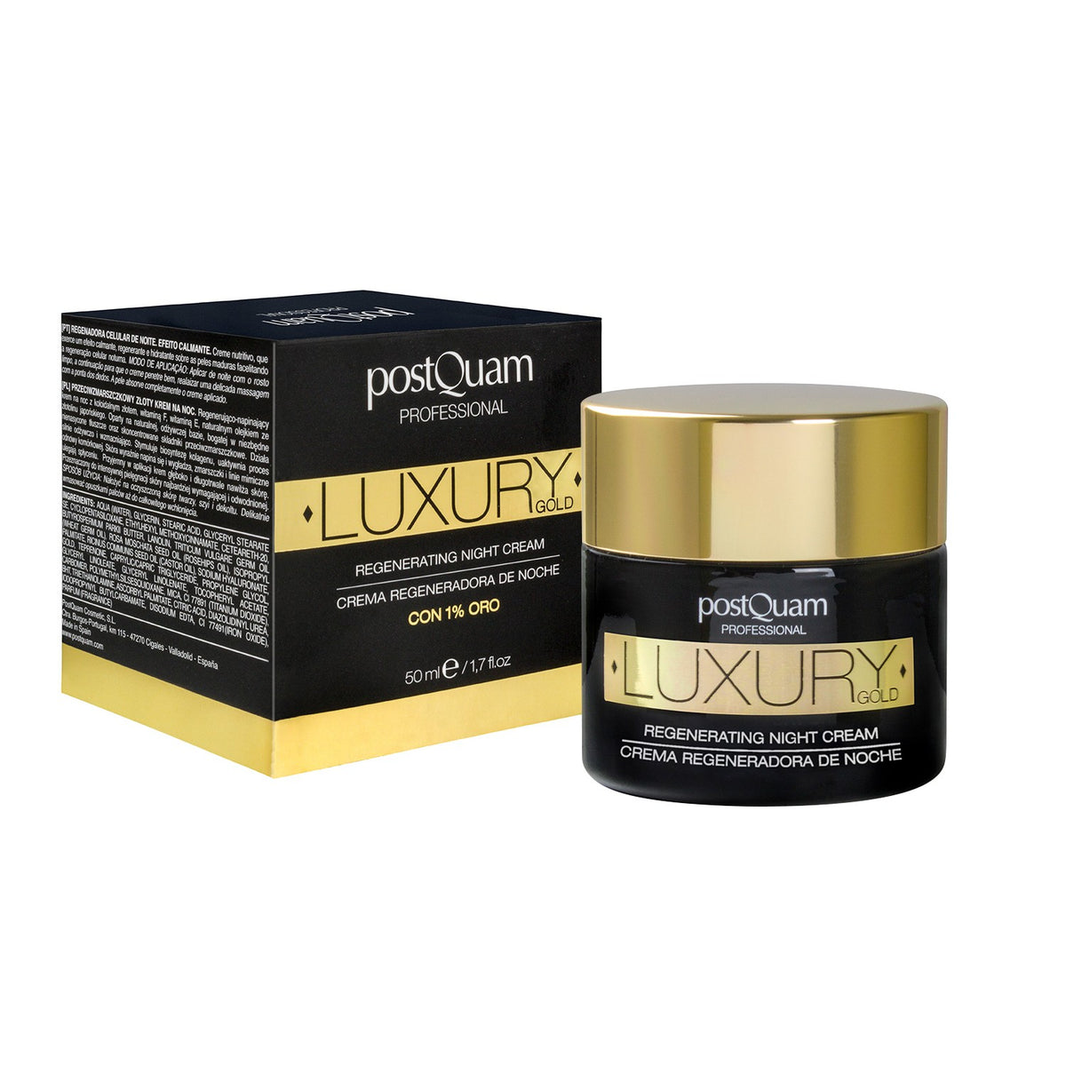 Luxury Gold crema notte vasetto 50 ml