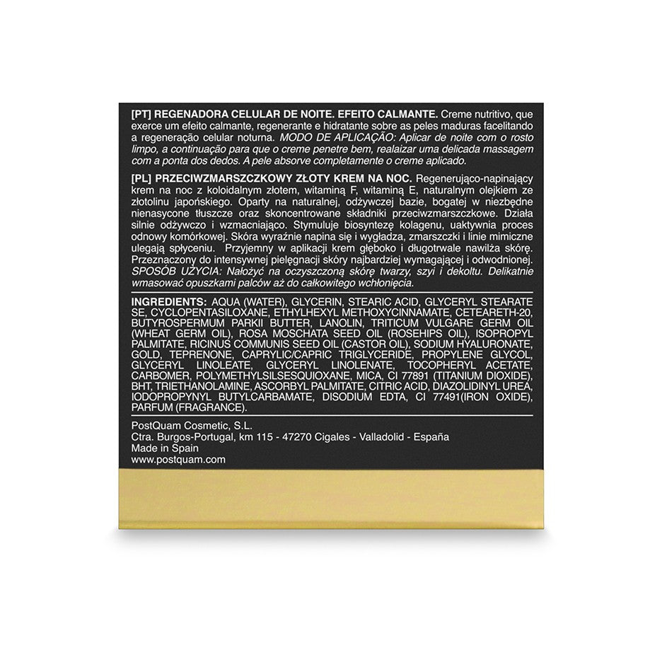 Luxury Gold crema notte vasetto 50 ml