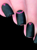 Nail art cristaux. rose s. 3 (50 u)