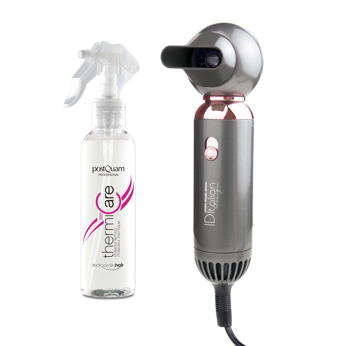 Pack sèche-cheveux Chic Voyager + protecteur thermique