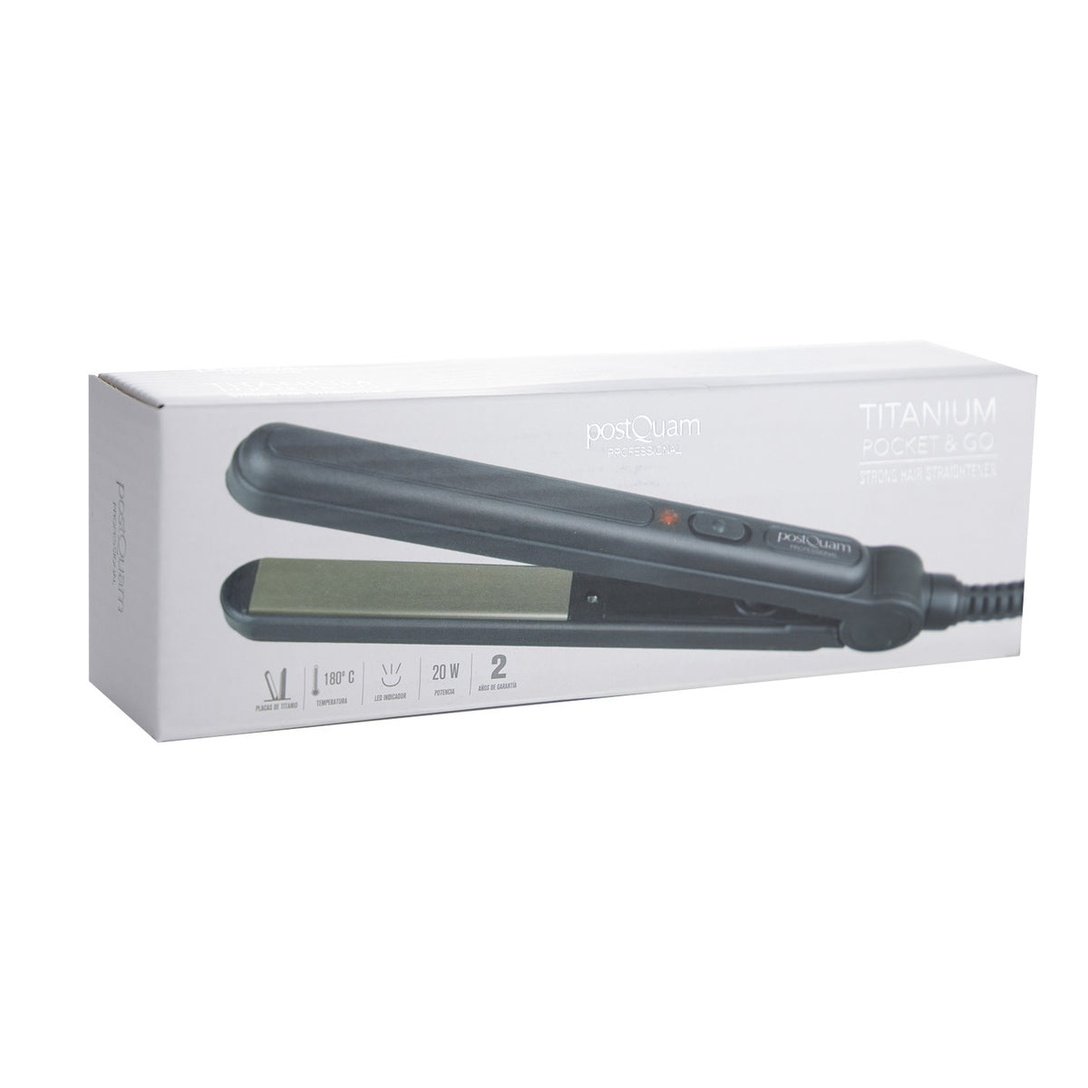 Plancha de Titanio Pocket & Go