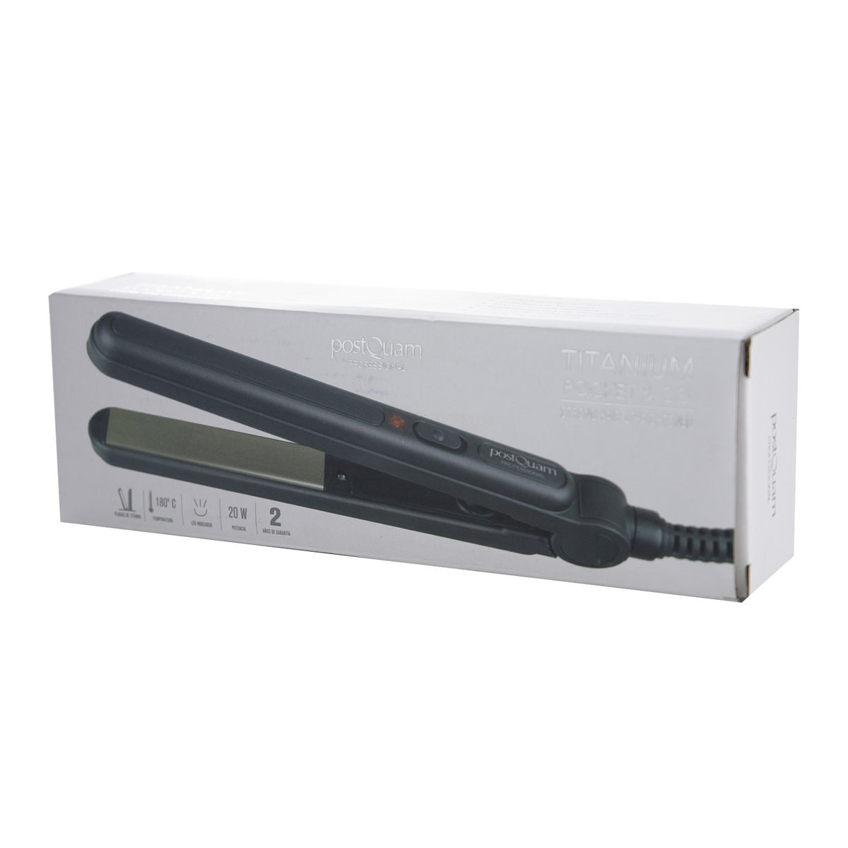 Plancha de Titanio Pocket & Go