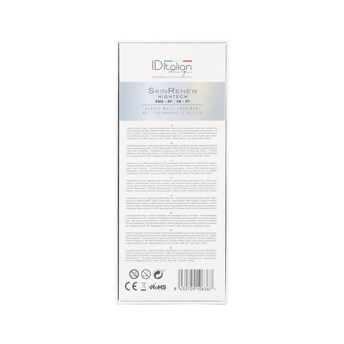 Skin Renew Hightech. multi-traitement de beauté