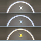 Lampada da tavolo LED Mezzaluna
