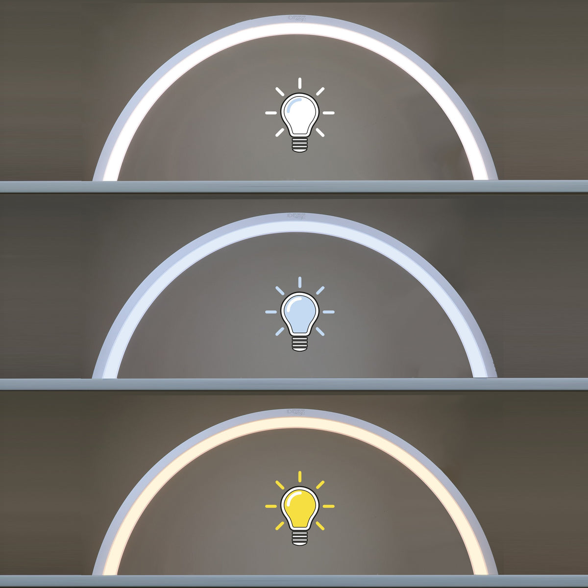 Lámpara LED de Mesa Media Luna