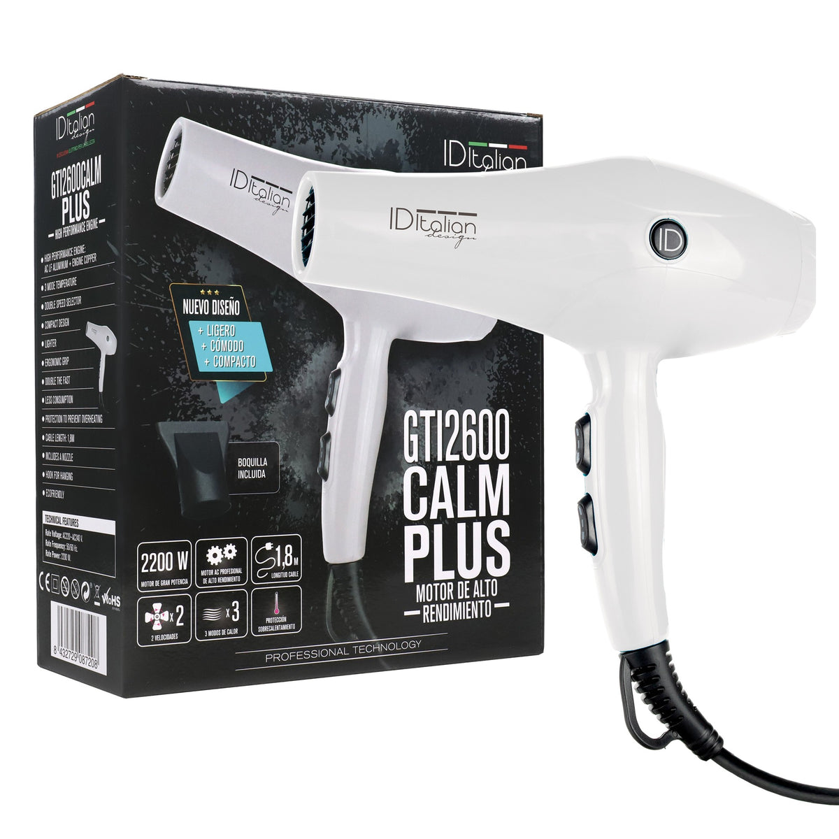 Secador GTI 2600 Calm Plus
