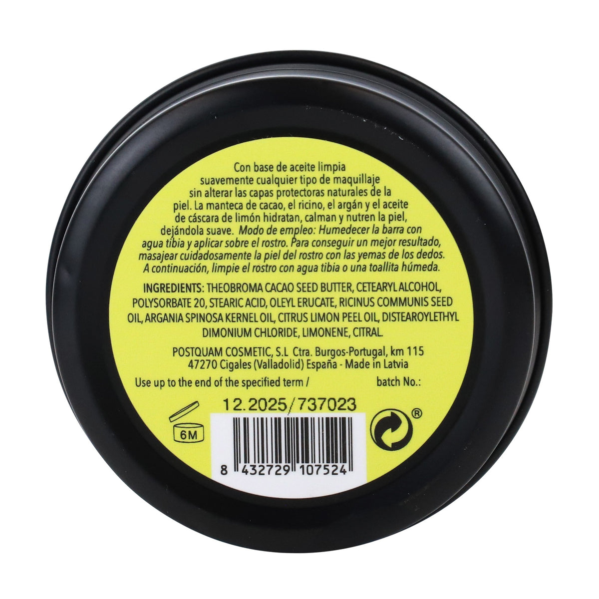 Struccante solido a base di scorza di limone 50 gr.