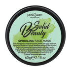 Masque visage solide à la spiruline 60 gr.