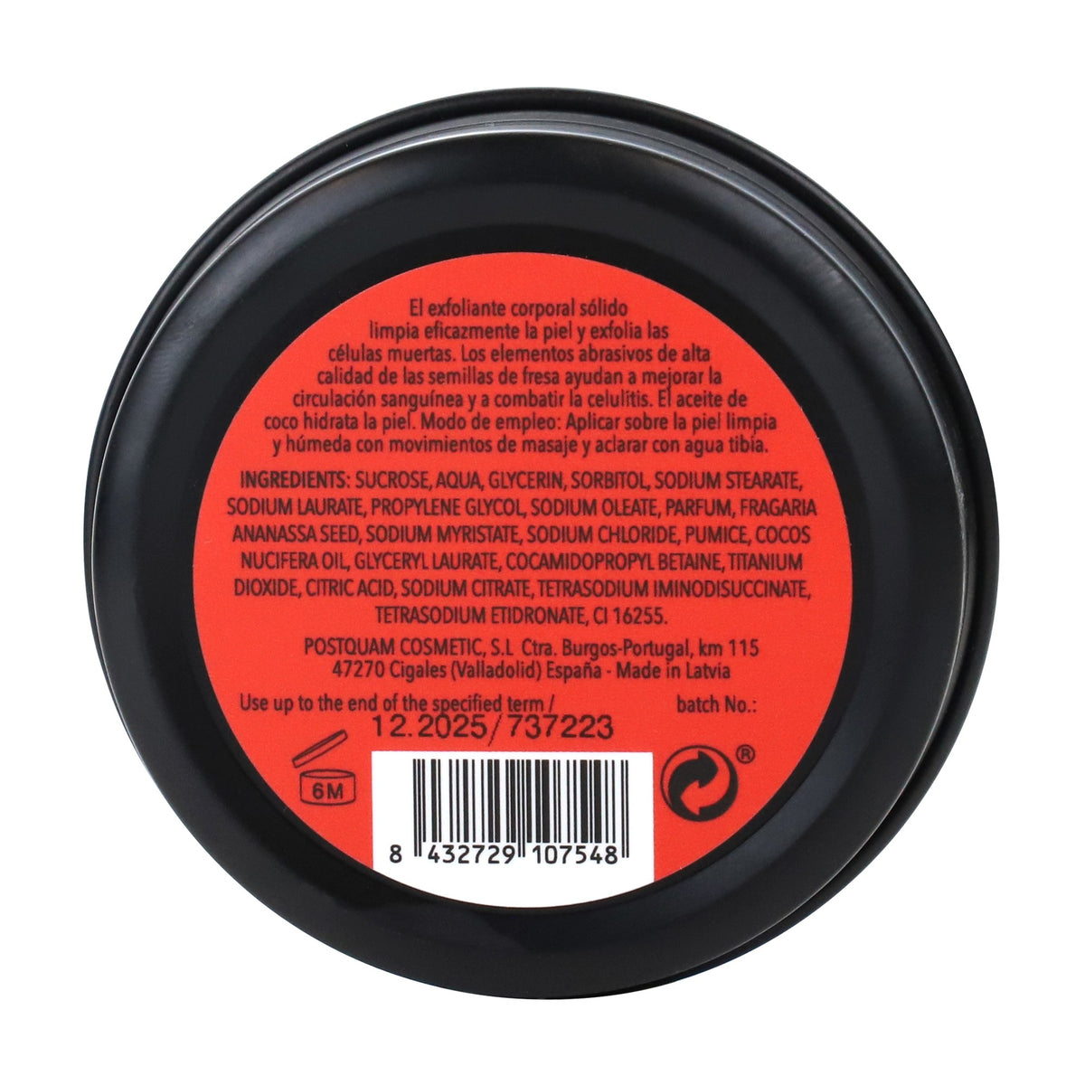 Scrub corpo solido alla fragola 70 gr.