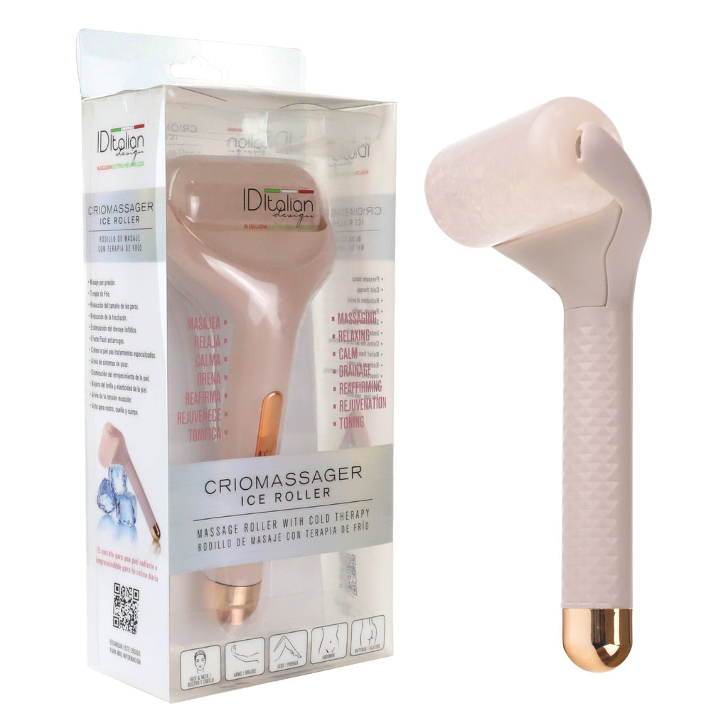 Rolo facial de gelo
