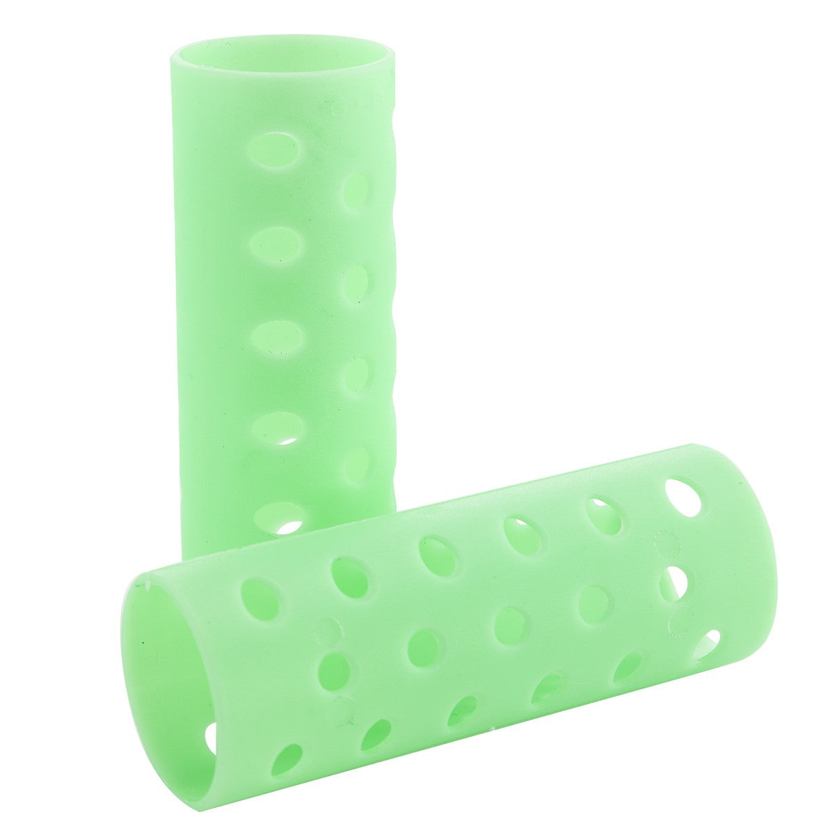 Rulos Verde/Claro Trasl.Nº6 (12u.) (Diam. 25x65mm)
