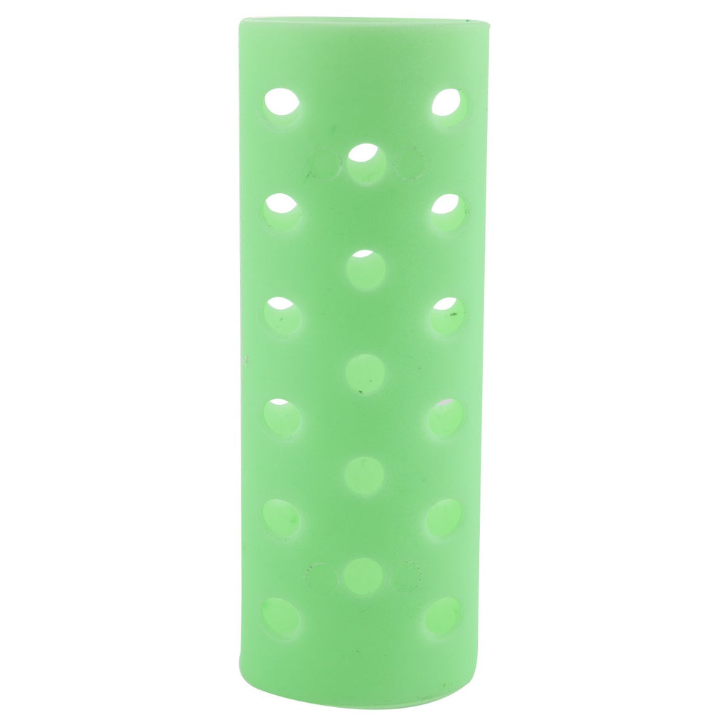 BIGODINI TRASLUCIDI VERDE CHIARO Nº6 (12 PZ) (DIAM. 25x65MM)
