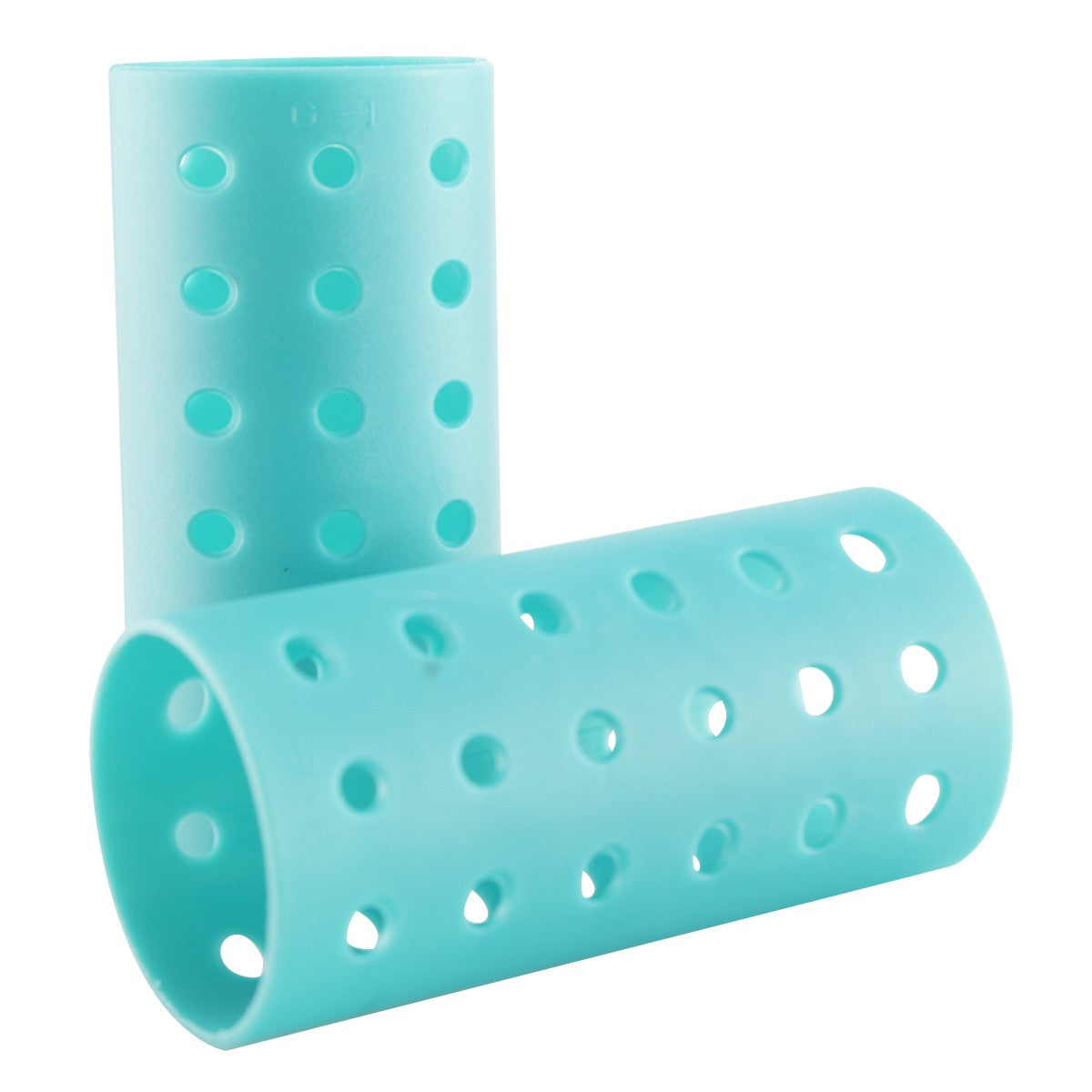 BIGODINI TRASLUCIDI VERDE SCURO Nº1 (12 PZ) (32X65MM)