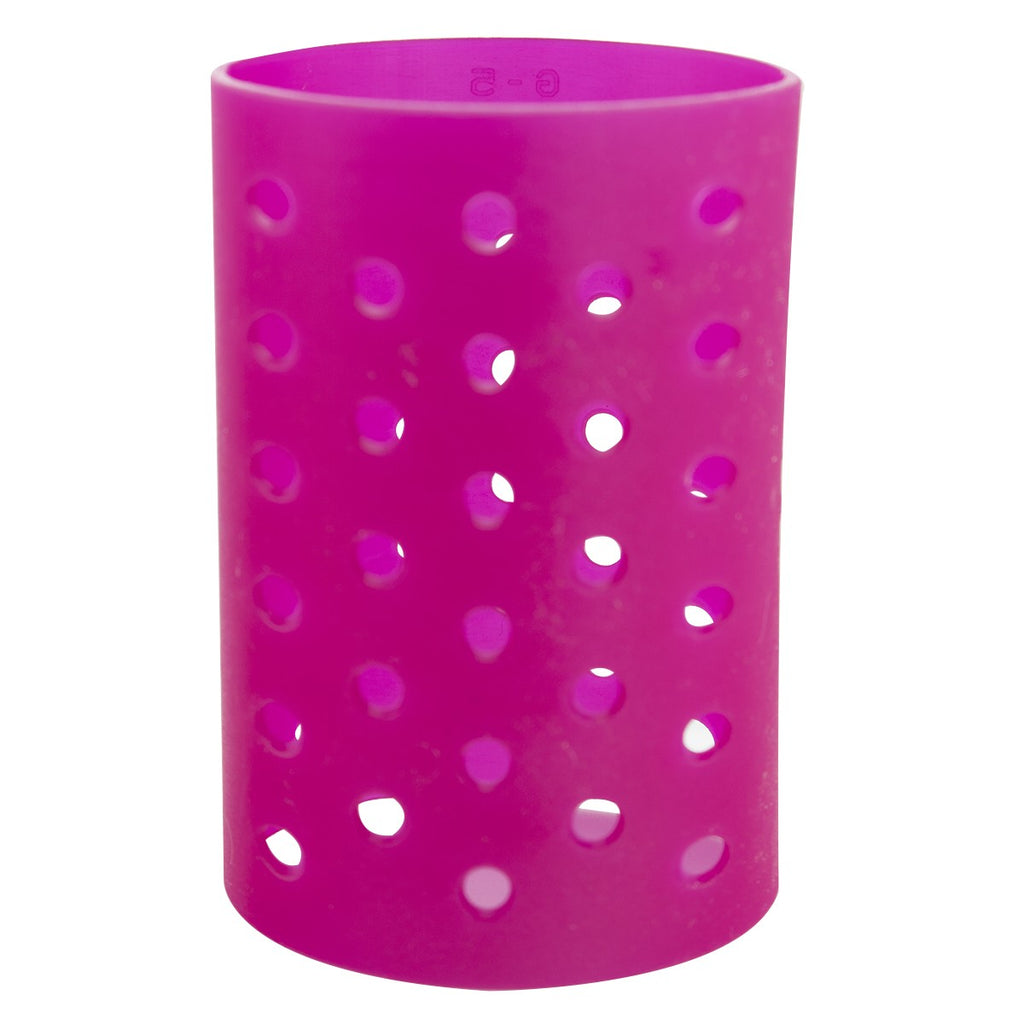 BIGODINI TRASLUCIDI ROSSI Nº5 (12 PZ) (38X65MM)