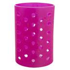 BIGODINI TRASLUCIDI ROSSI Nº5 (12 PZ) (38X65MM)