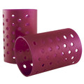 BIGODINI TRASLUCIDI GRANATA Nº3 (12 PZ) (DIAM. 44X65MM)