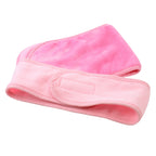 Ensemble bandeau et serviette pour le visage en microfibre