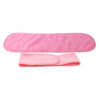 Ensemble bandeau et serviette pour le visage en microfibre