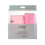 Ensemble bandeau et serviette pour le visage en microfibre