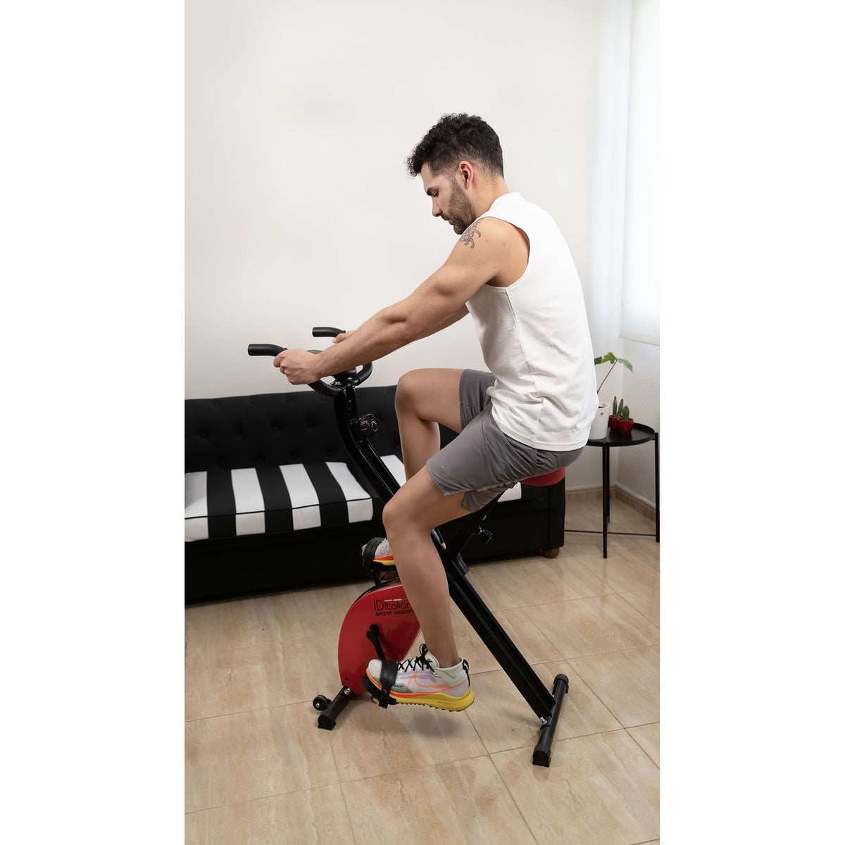Bicicleta Estática Plegable