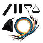 Set per bodybuilding con fascia di resistenza