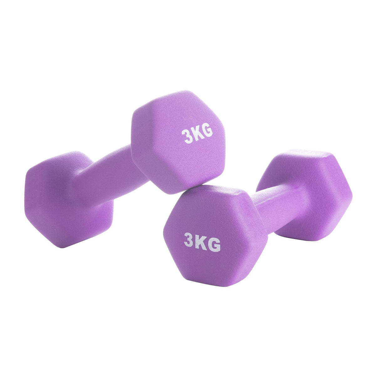 Manubri in neoprene da 3 kg