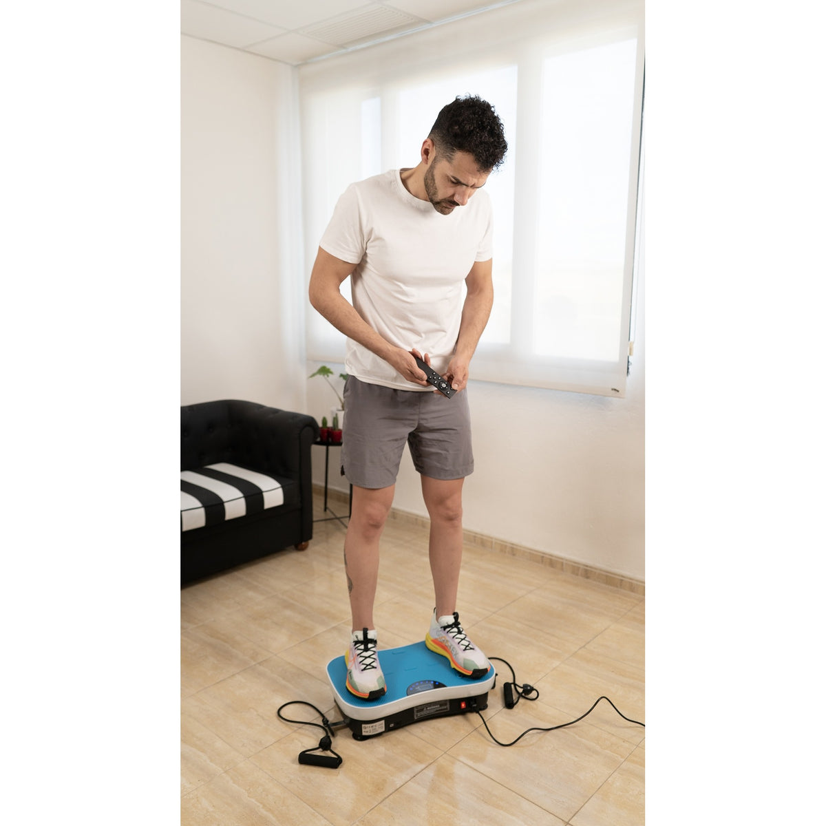Plataforma Vibratoria para Fitness