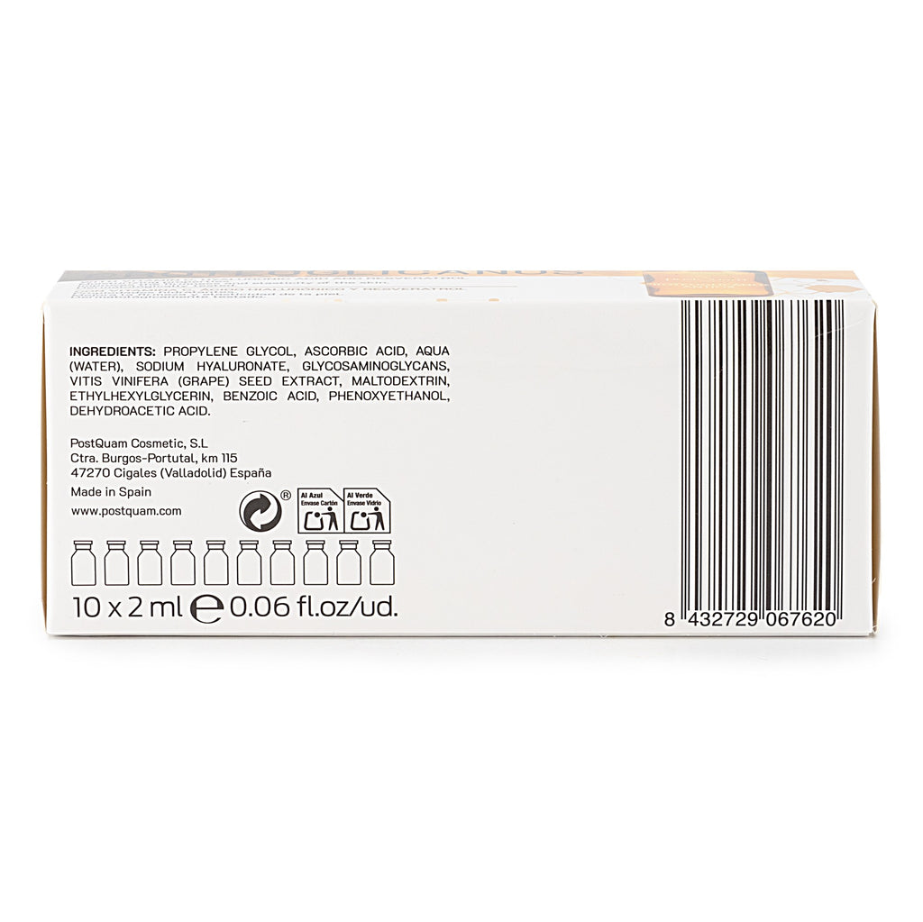 Proteoglicanos Antiox 10 frascos x 2ml.