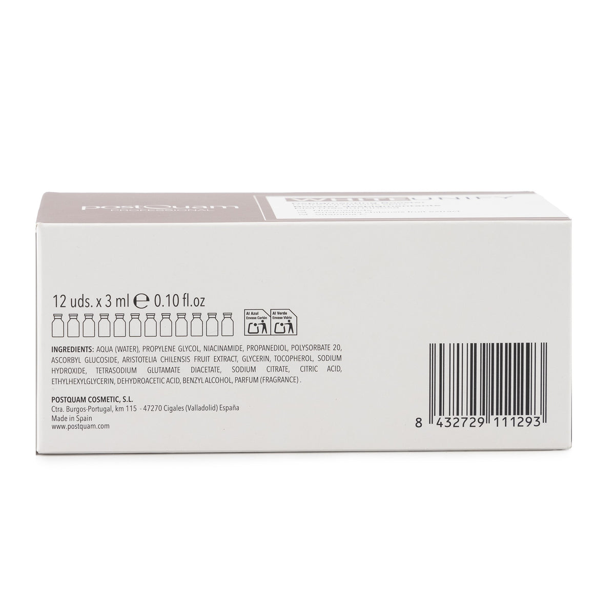 Booster Despigmentante White Unify 12x3ml