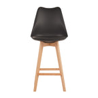 Tabouret Praga noir